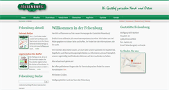 Desktop Screenshot of gaststaette-felsenburg.de